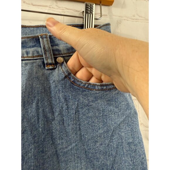 Lana Erica Jeans Womens Size 6 Blue Embroidered Rhinestone Distressed (READ) - Picture 5 of 12